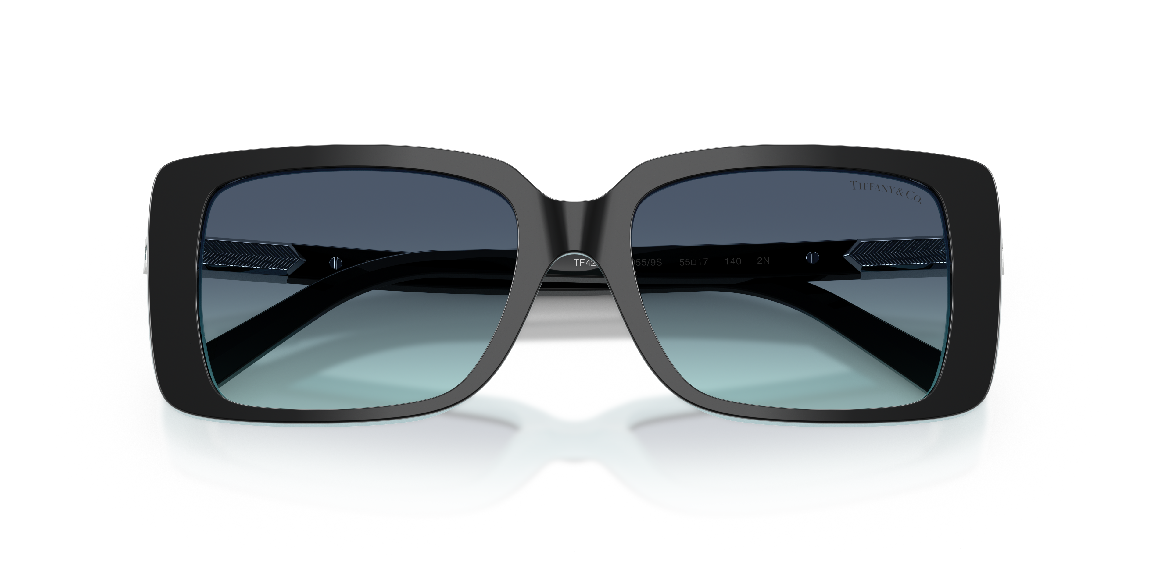 Tiffany TF4249 Black On Tiffany Blue - Occhiali da Sole Donna Neri