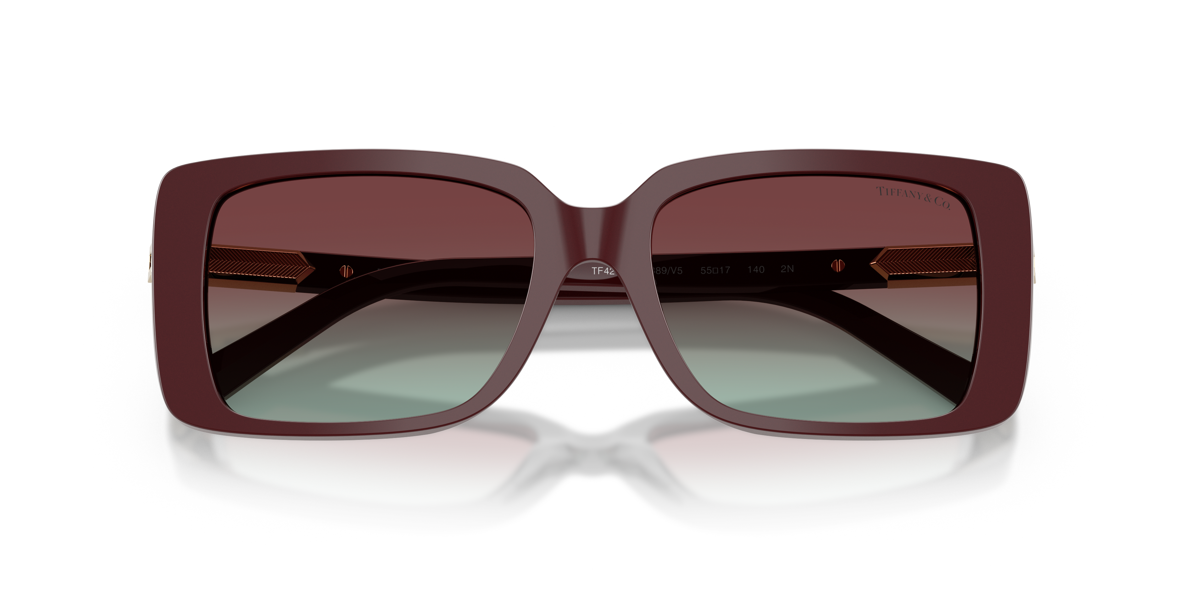 Tiffany TF4249 Black On Tiffany Blue - Occhiali da Sole Donna Neri