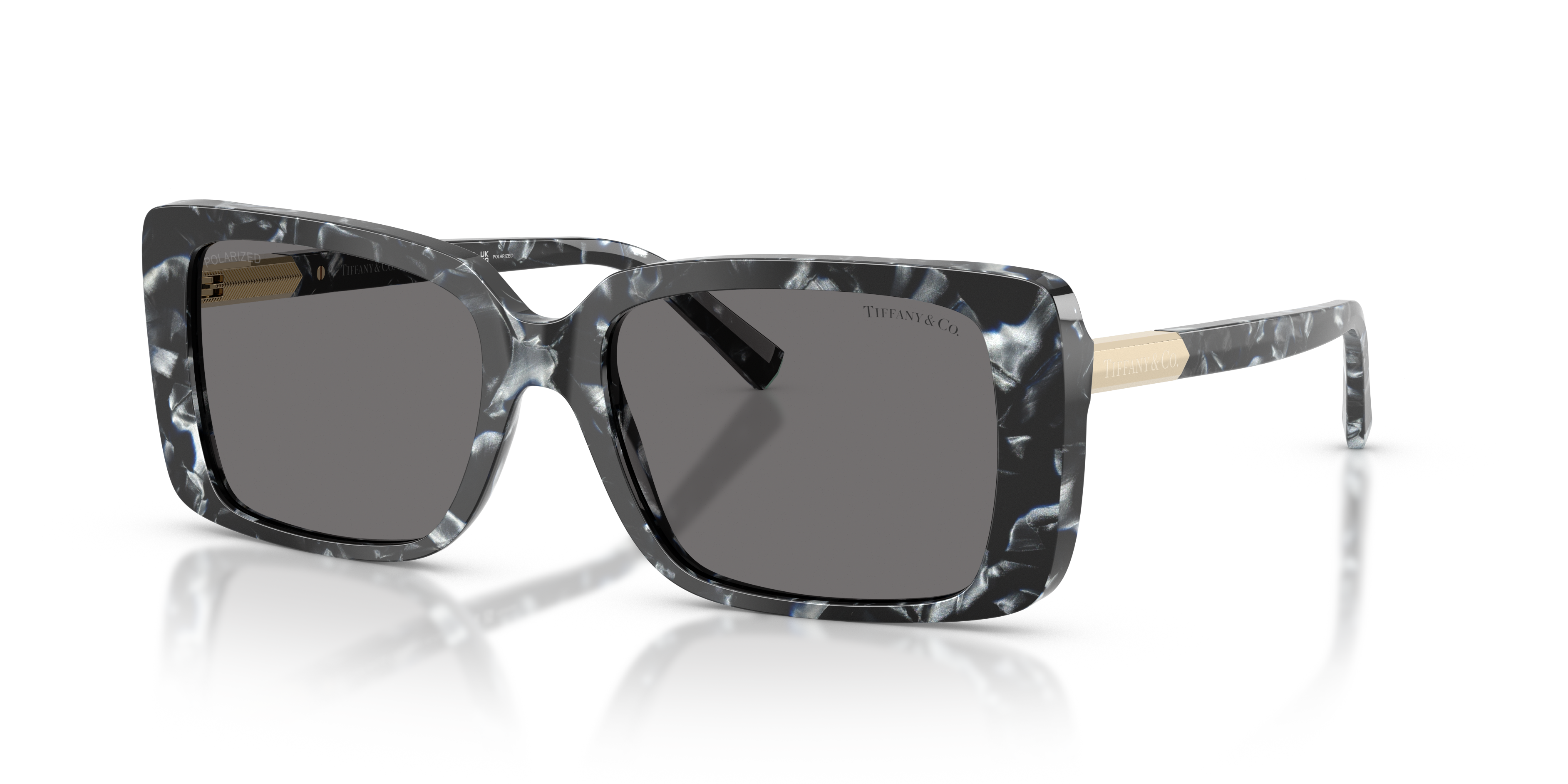Tiffany TF4249 Black On Tiffany Blue - Occhiali da Sole Donna Neri