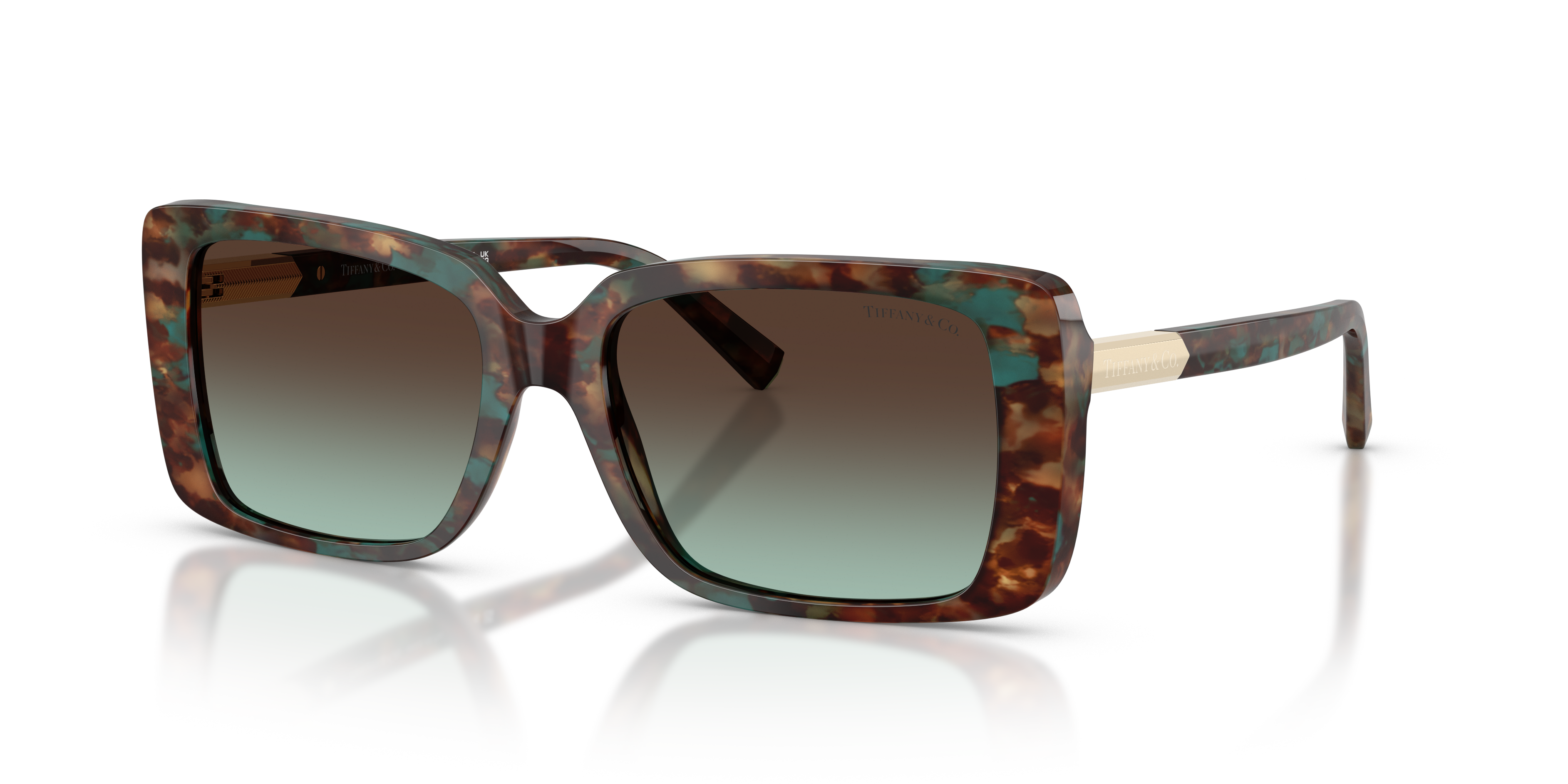 Tiffany TF4249 Black On Tiffany Blue - Occhiali da Sole Donna Neri