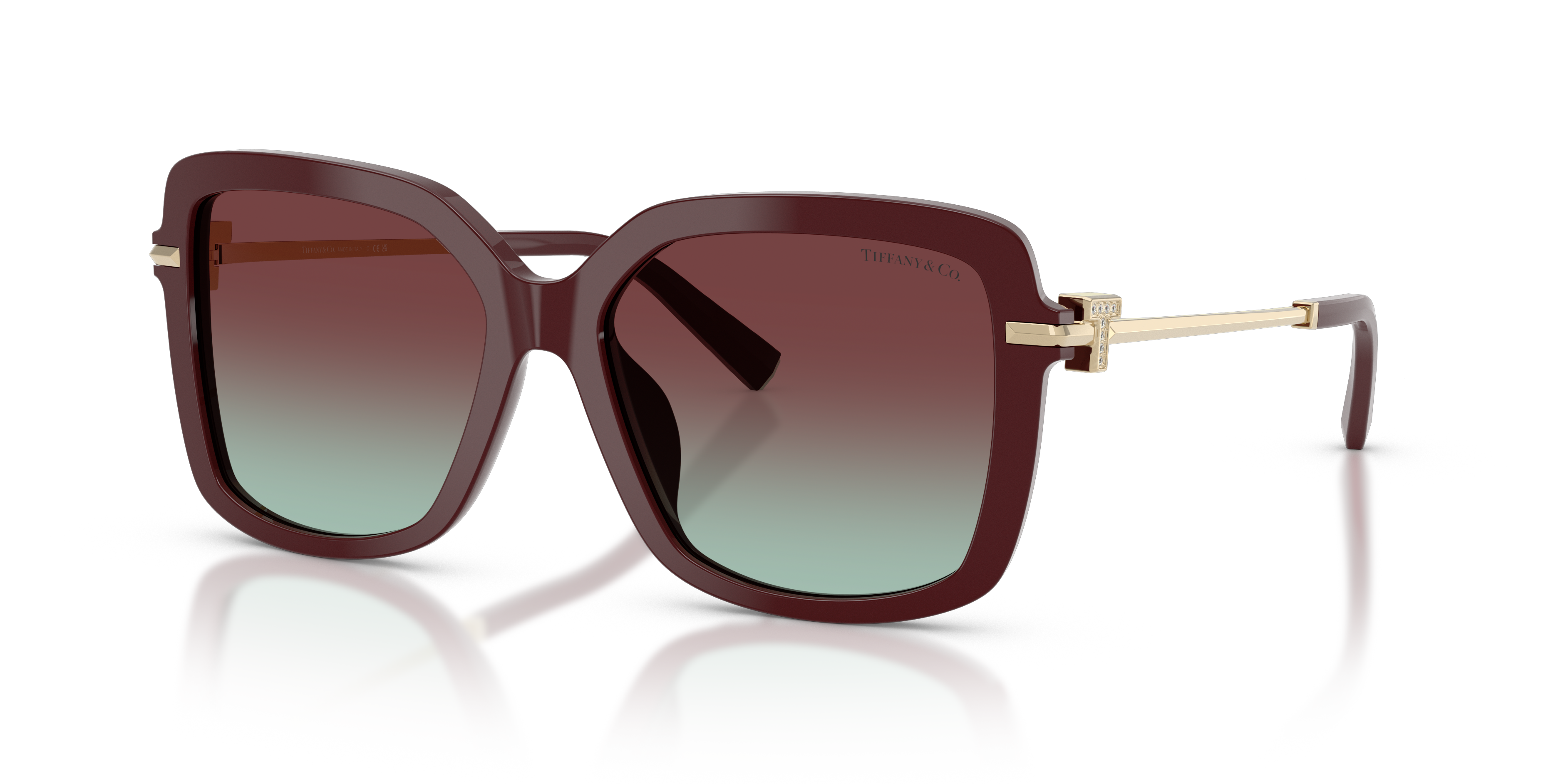 Occhiali da Sole Tiffany Donna Neri TF4252B Originali