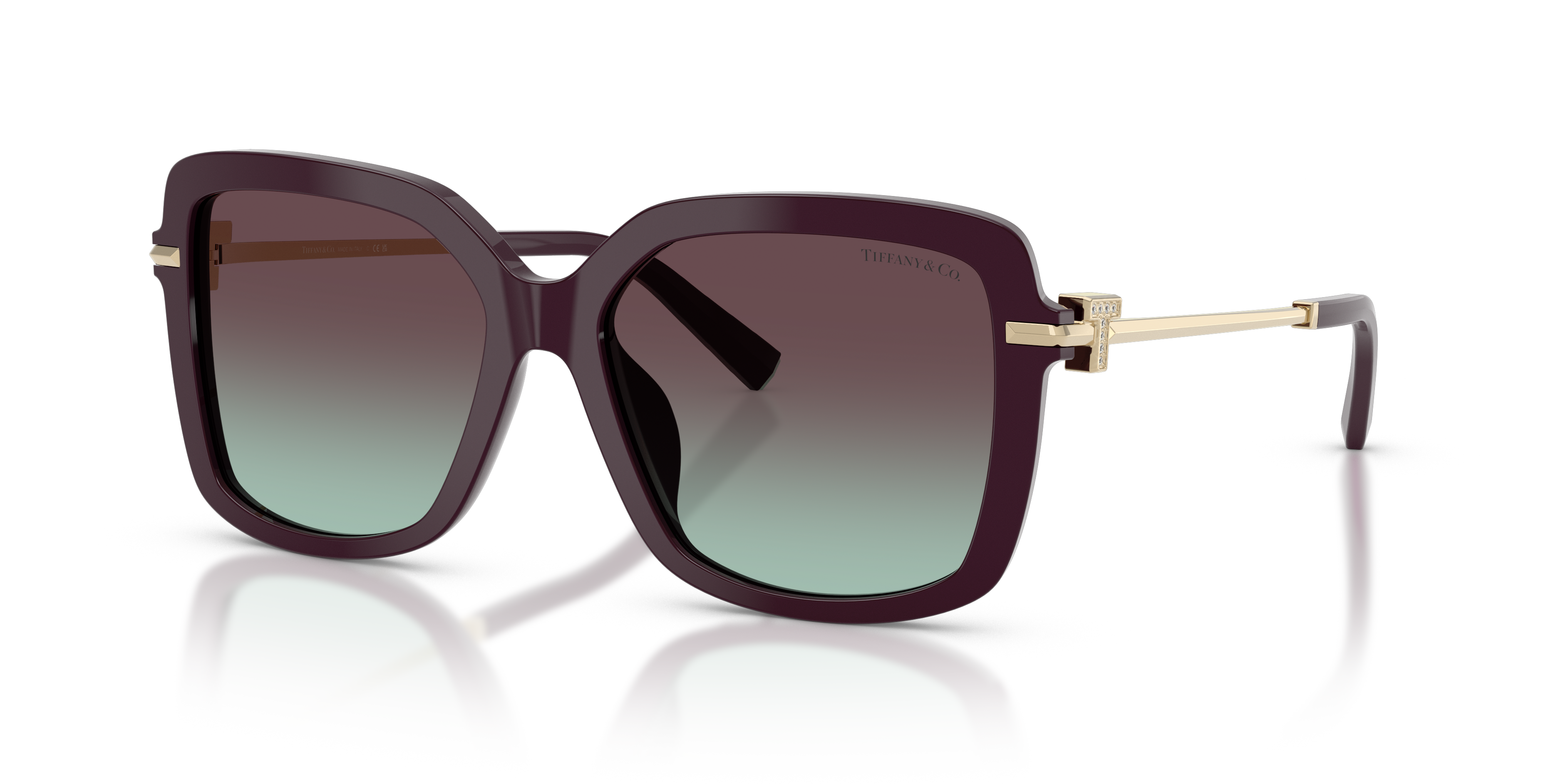 Occhiali da Sole Tiffany Donna Neri TF4252B Originali