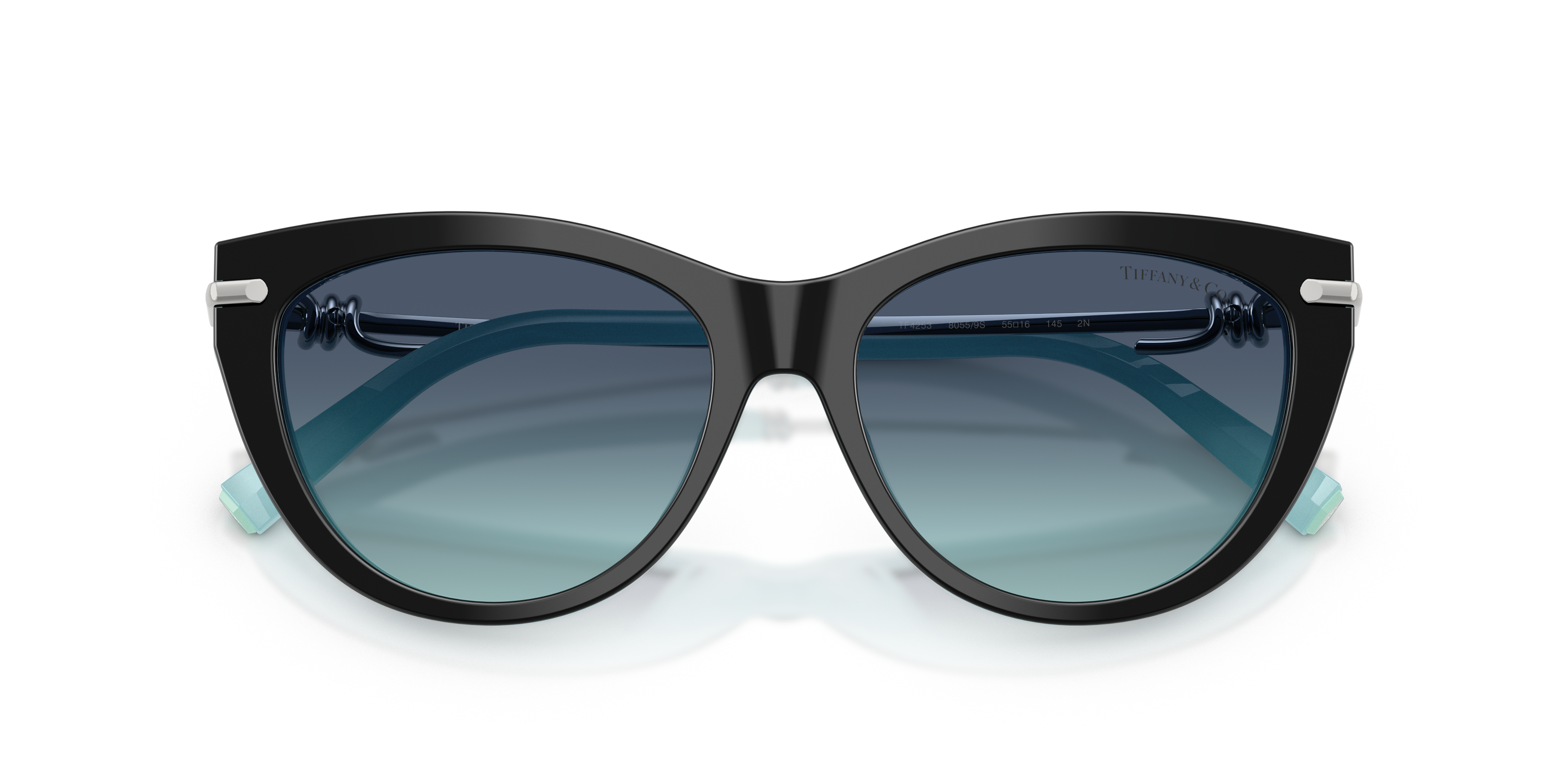 Occhiali da Sole Tiffany TF4253 Donna Black On Tiffany Blue