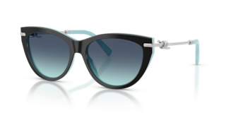 Occhiali da Sole Tiffany TF4253 Donna Black On Tiffany Blue
