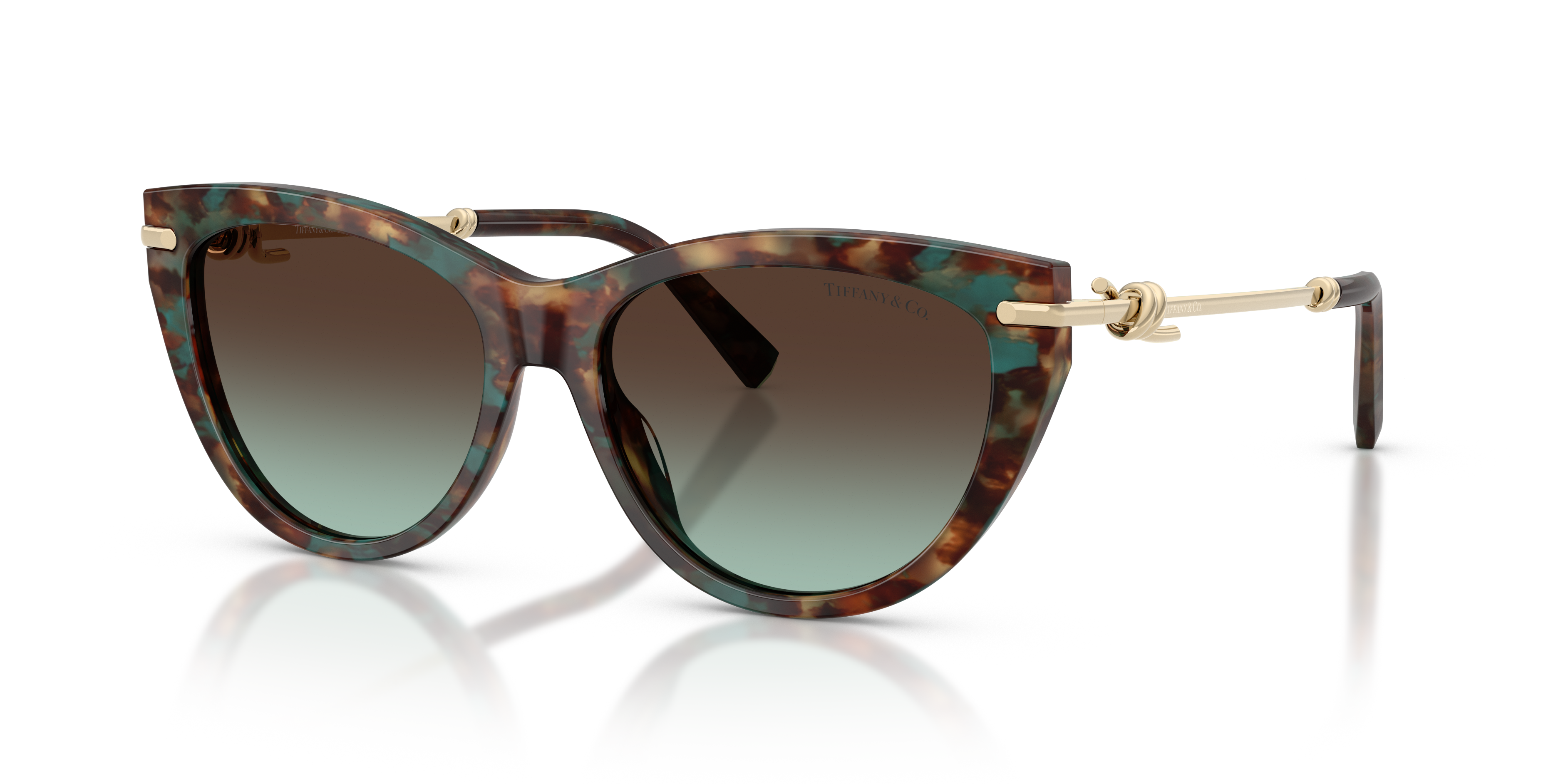 Occhiali da Sole Tiffany TF4253 Donna Black On Tiffany Blue