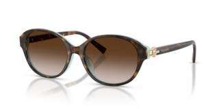 Occhiali da Sole Tiffany TF4263D Donna Havana On Tiffany Blue Original