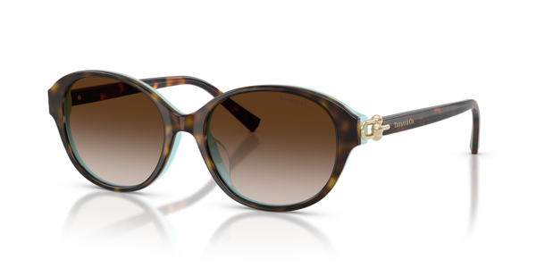 Occhiali da Sole Tiffany TF4263D Donna Havana On Tiffany Blue Original