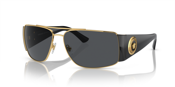 Occhiali da Sole Versace Uomo Oro VE2163 - Eleganza Autentica