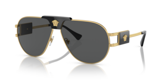 Occhiali da Sole Versace Uomo 0VE2252 Oro | Stile Iconico e Protezione
