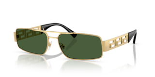 Occhiali da Sole Versace VE2257 Uomo Oro | Eleganza e Stile Autentico