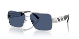 Occhiali da Sole Uomo Versace VE2290 Silver Originali - Stile Iconico