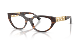 Occhiali da Vista Versace Donna 0VE3383 Havana | Stile Iconico