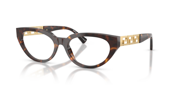Occhiali da Vista Versace Donna 0VE3383 Havana | Stile Iconico