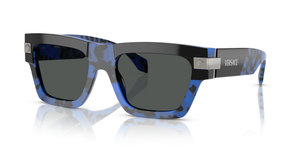 Occhiali da Sole Versace Uomo VE4464 Havana Blue | Autentici