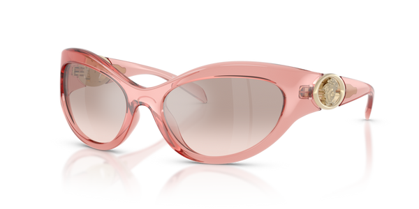Occhiali da Sole Versace Donna Rosa Trasparente VE4485 Originali