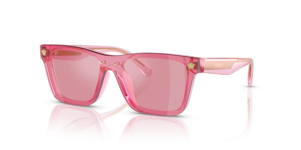 Occhiali da Sole Versace VK4004U Rosa Trasparente Unisex
