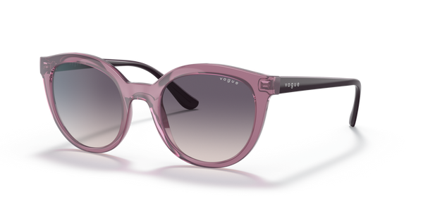 Occhiali da Sole Vogue Eyewear VO5427S Donna - Viola Trasparente Origi