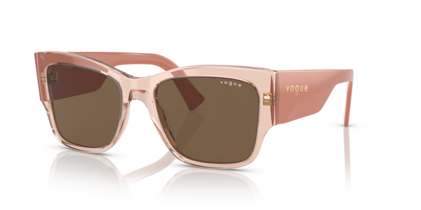 Occhiali da Sole Vogue Donna VO5462S Transparent Peach Originali