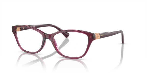 Vogue Eyewear 0VO5516B: Occhiali da Vista Donna Transparent Cherry
