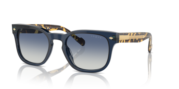 Occhiali da Sole Vogue Uomo VO5571S Blu Trasparente Originali