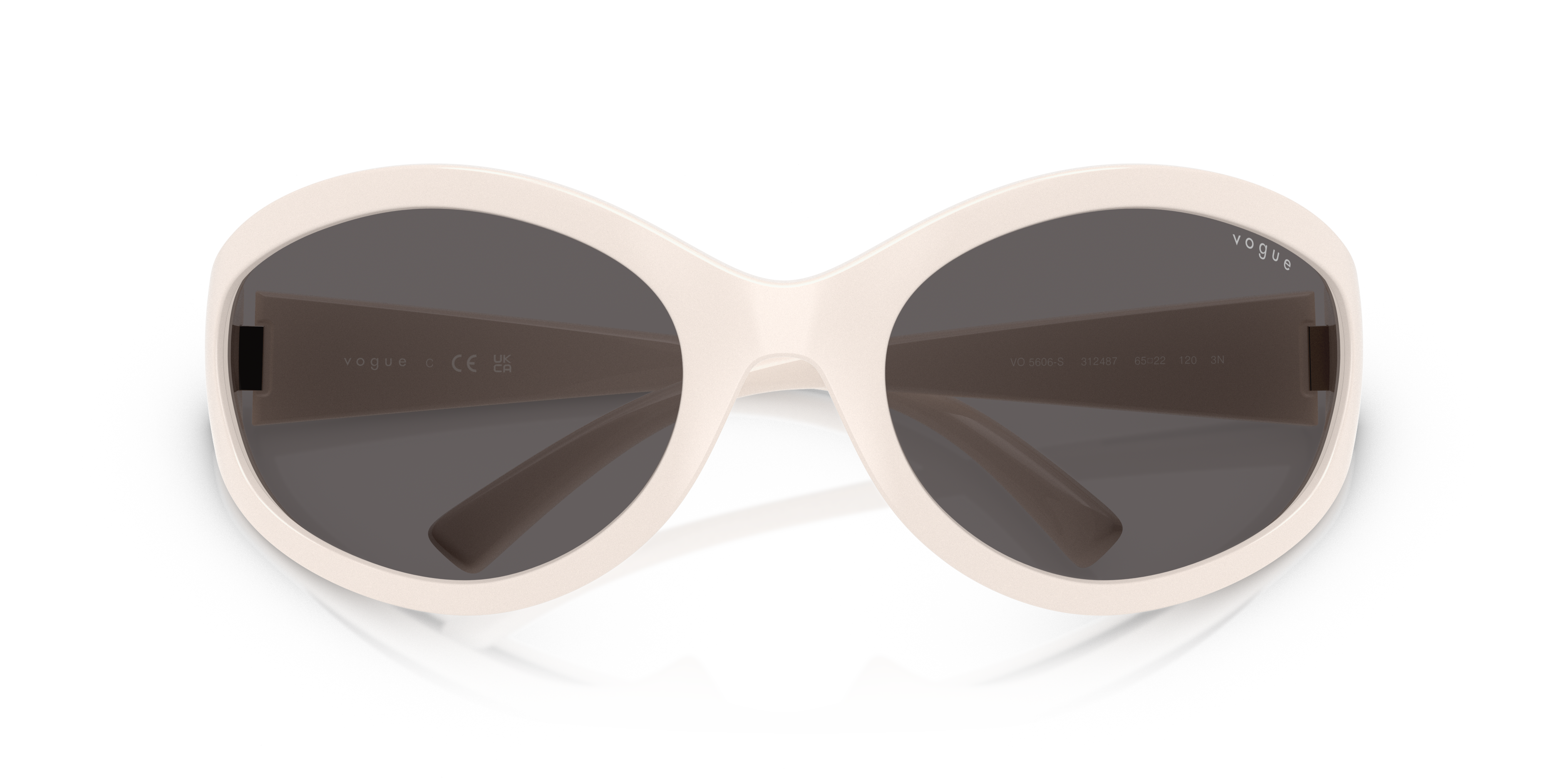 Occhiali da sole Vogue donna 0VO5606S Full Ivory originali