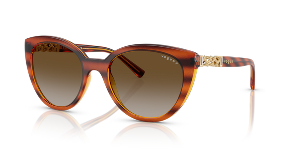 Occhiali da Sole Donna Vogue 0VO5634SB Striped Dark Havana | Originali