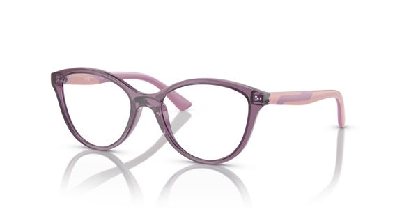 Occhiali da vista Vogue 0VY2019 Transparent Violet Unisex