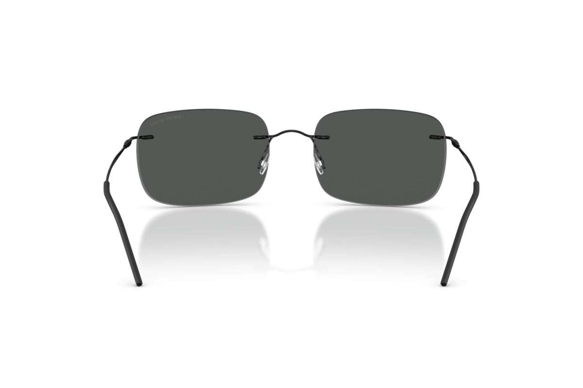 OCCHIALE DA SOLE UOMO | GIORGIO ARMANI AR 1512M - 300187 NERO OPACO - CALIBRO 58