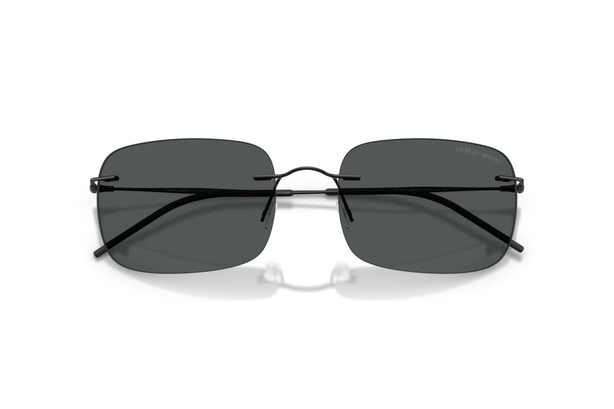OCCHIALE DA SOLE UOMO | GIORGIO ARMANI AR 1512M - 300187 NERO OPACO - CALIBRO 58