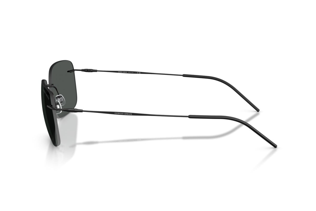 OCCHIALE DA SOLE UOMO | GIORGIO ARMANI AR 1512M - 300187 NERO OPACO - CALIBRO 58
