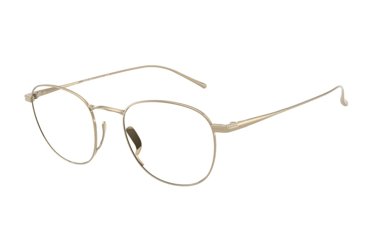 OCCHIALE DA VISTA UOMO | GIORGIO ARMANI AR 5148T - 3384 ORO PALLIDO - CALIBRO 48