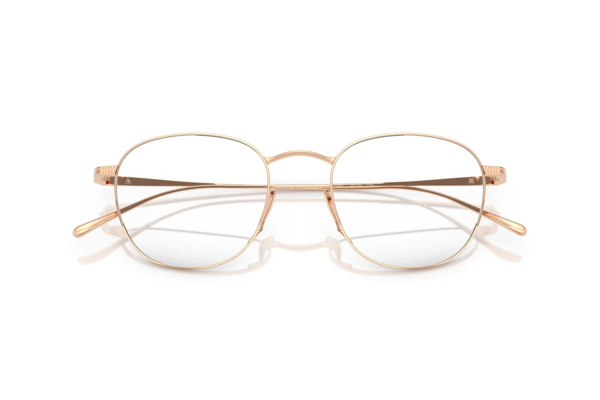 OCCHIALE DA VISTA UOMO | GIORGIO ARMANI AR 5148T - 3391 PLACCATO ORO ROSA - CALIBRO 48