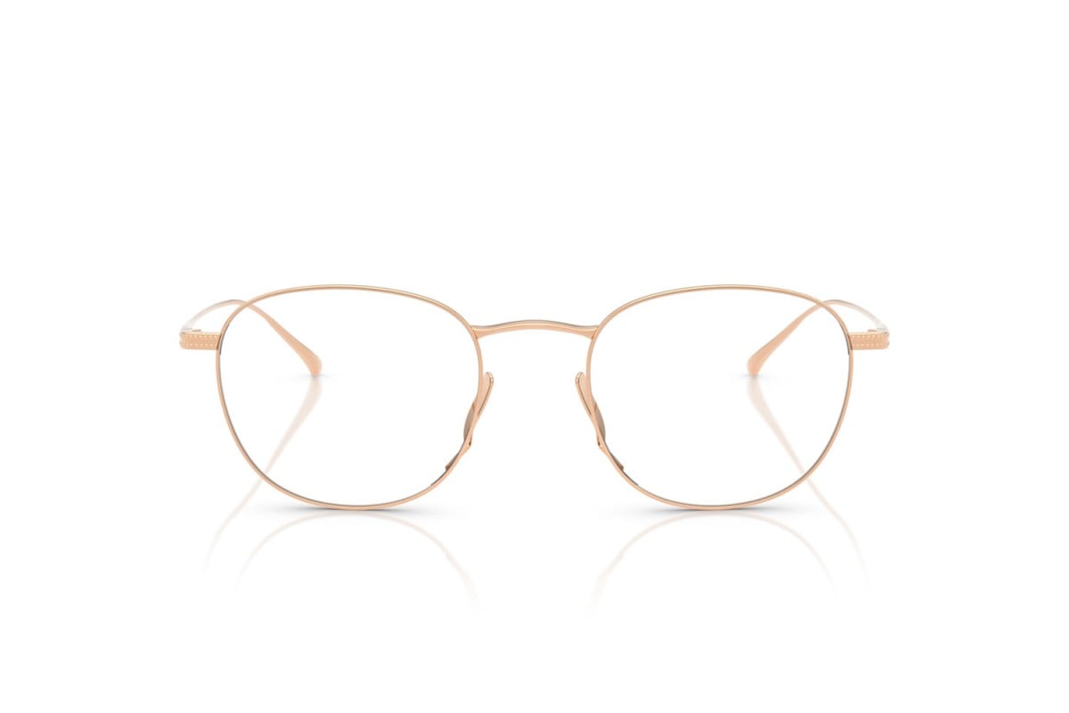 OCCHIALE DA VISTA UOMO | GIORGIO ARMANI AR 5148T - 3391 PLACCATO ORO ROSA - CALIBRO 48