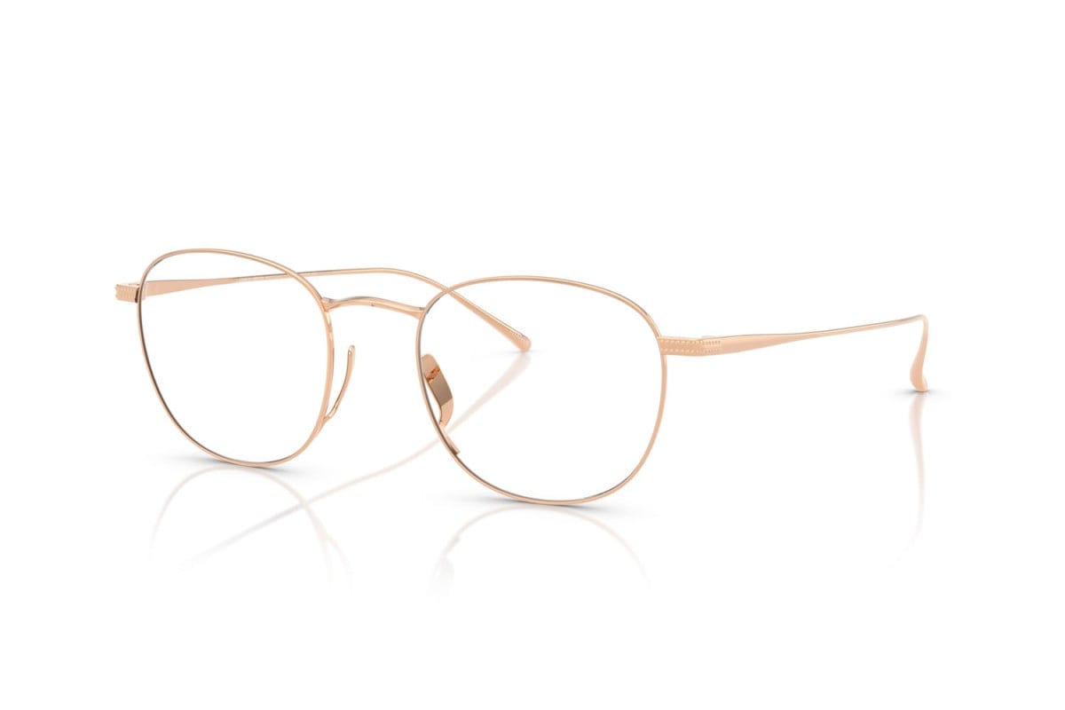 OCCHIALE DA VISTA UOMO | GIORGIO ARMANI AR 5148T - 3391 PLACCATO ORO ROSA - CALIBRO 48
