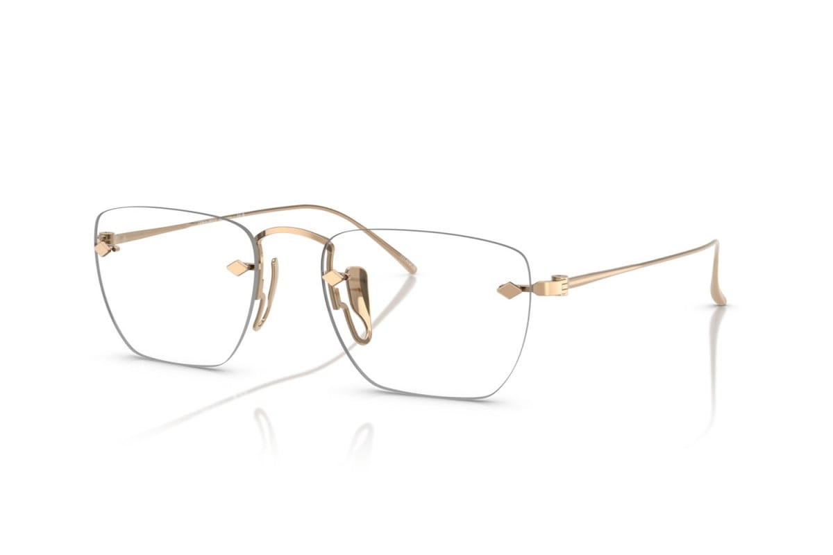 OCCHIALE DA VISTA UOMO | GIORGIO ARMANI AR 5149T - 3386 ORO ROSA - CALIBRO 52