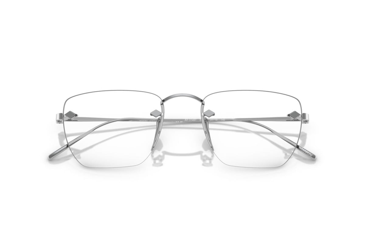 OCCHIALE DA VISTA UOMO | GIORGIO ARMANI AR 5149T - 3387 ARGENTO - CALIBRO 54