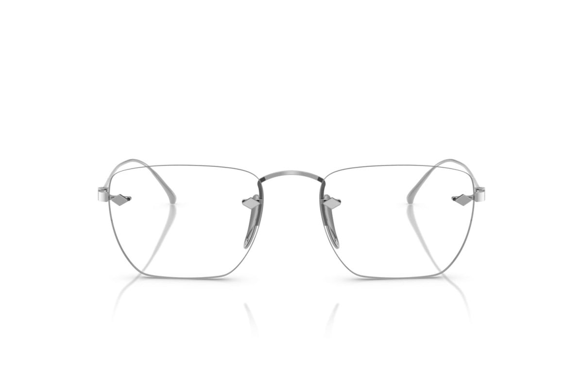 OCCHIALE DA VISTA UOMO | GIORGIO ARMANI AR 5149T - 3387 ARGENTO - CALIBRO 54