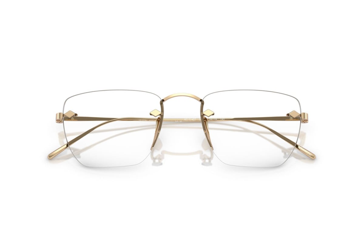OCCHIALE DA VISTA UOMO | GIORGIO ARMANI AR 5149T - 3391 PLACCATO ORO PALLIDO - CALIBRO 52