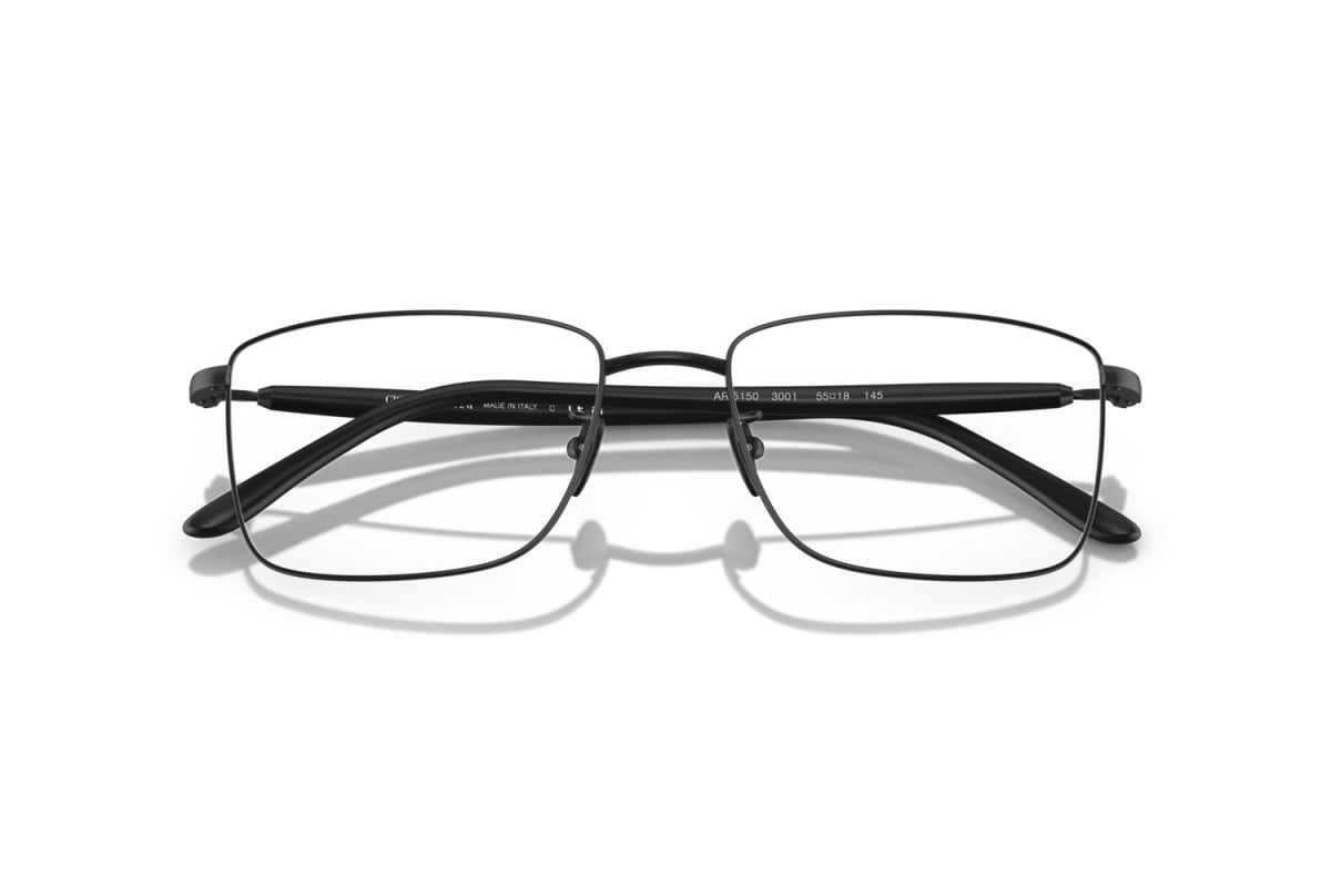 OCCHIALE DA VISTA UOMO | GIORGIO ARMANI AR 5150 - 3001 NERO OPACO - CALIBRO 53