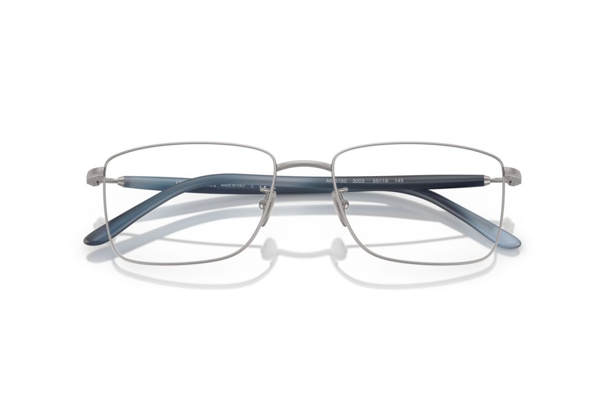 OCCHIALE DA VISTA UOMO | GIORGIO ARMANI AR 5150 - 3003 METALLO CANNA DI FUCILE OPACO - CALIBRO 55