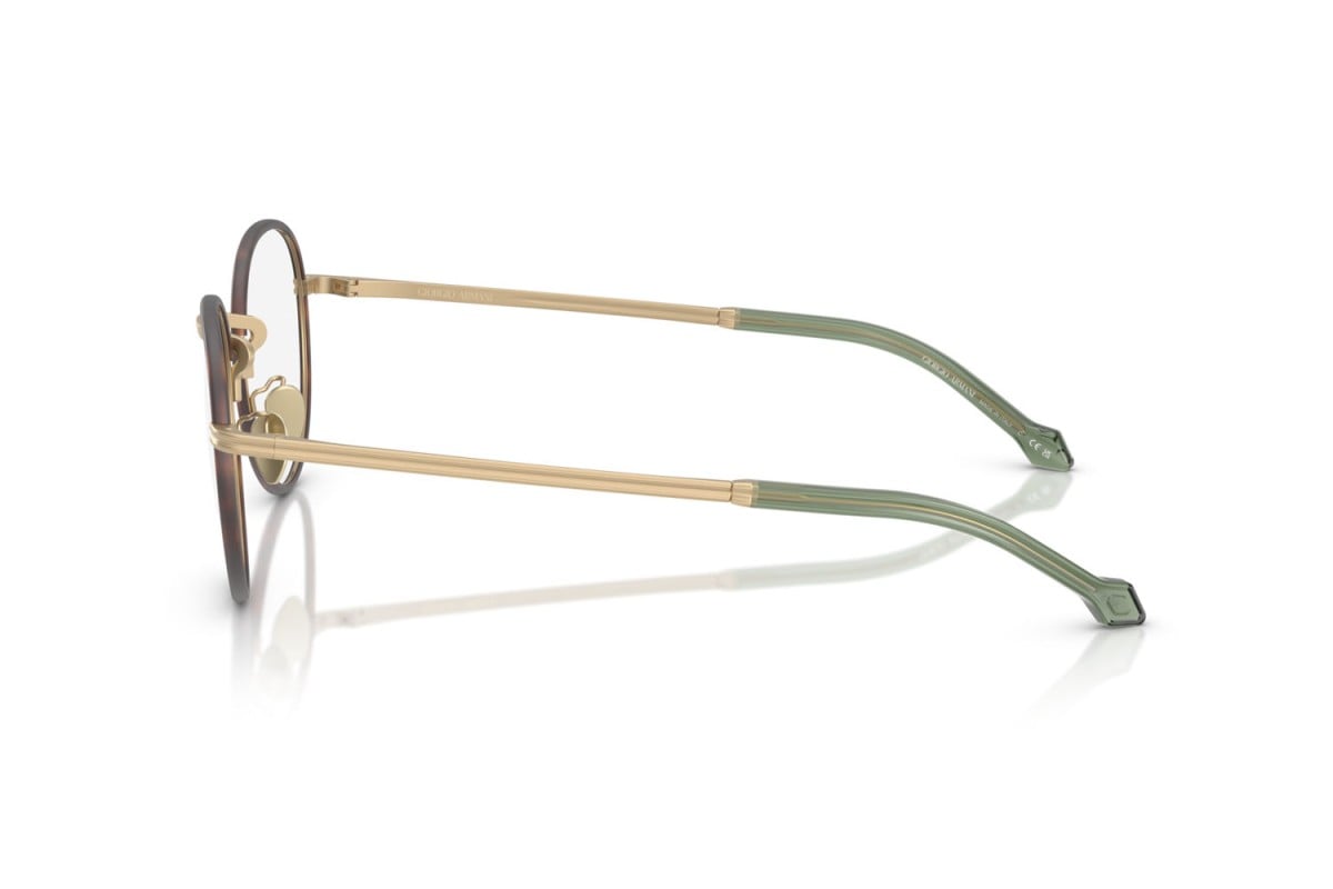 OCCHIALE DA VISTA UOMO | GIORGIO ARMANI AR 5151J - 3002 ORO PALLIDO OPACO - CALIBRO 50