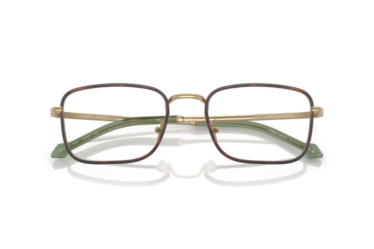 OCCHIALE DA VISTA UOMO | GIORGIO ARMANI AR 5152J - 3002 ORO PALLIDO OPACO - CALIBRO 52