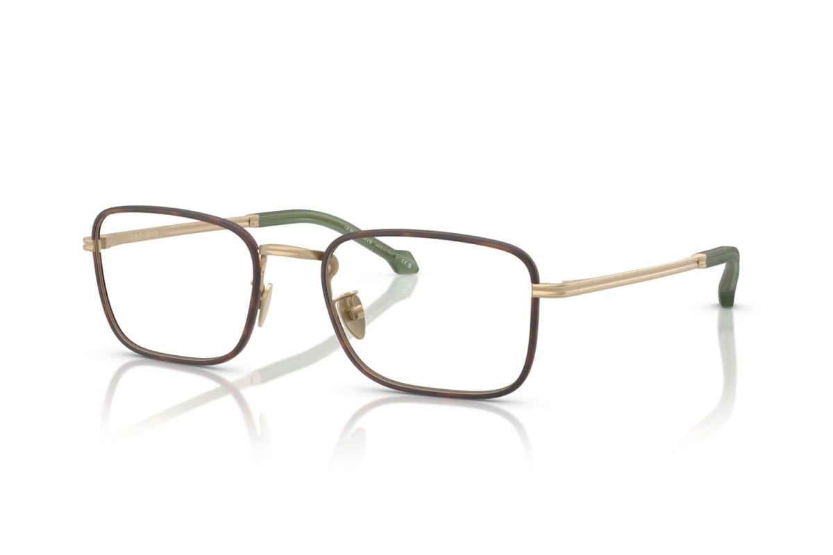OCCHIALE DA VISTA UOMO | GIORGIO ARMANI AR 5152J - 3002 ORO PALLIDO OPACO - CALIBRO 52