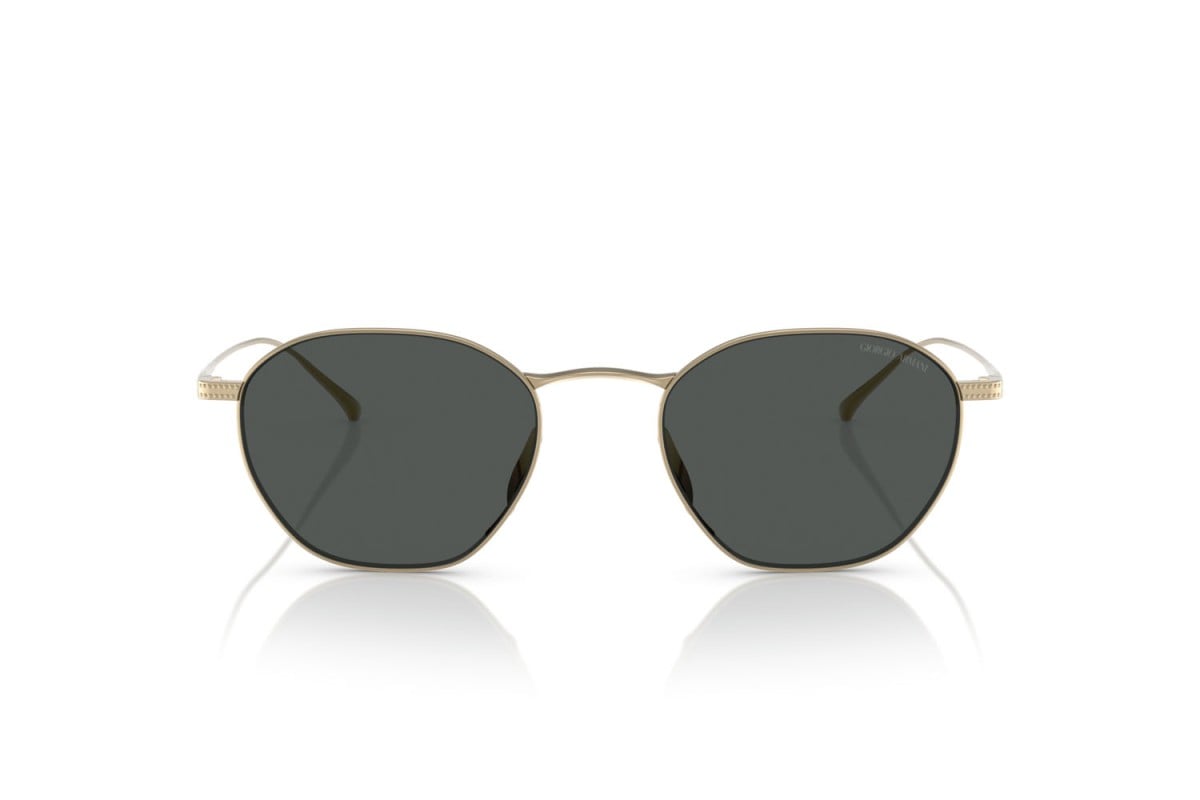 OCCHIALE DA SOLE UOMO | GIORGIO ARMANI AR 6160T - 338487 ORO PALLIDO - CALIBRO 51