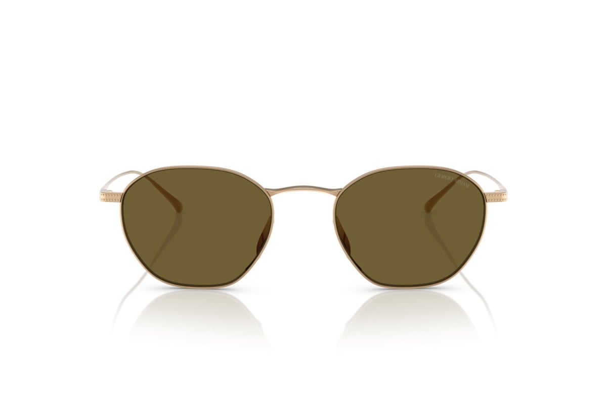 OCCHIALE DA SOLE UOMO | GIORGIO ARMANI AR 6160T - 338673 ORO ROSA - CALIBRO 51