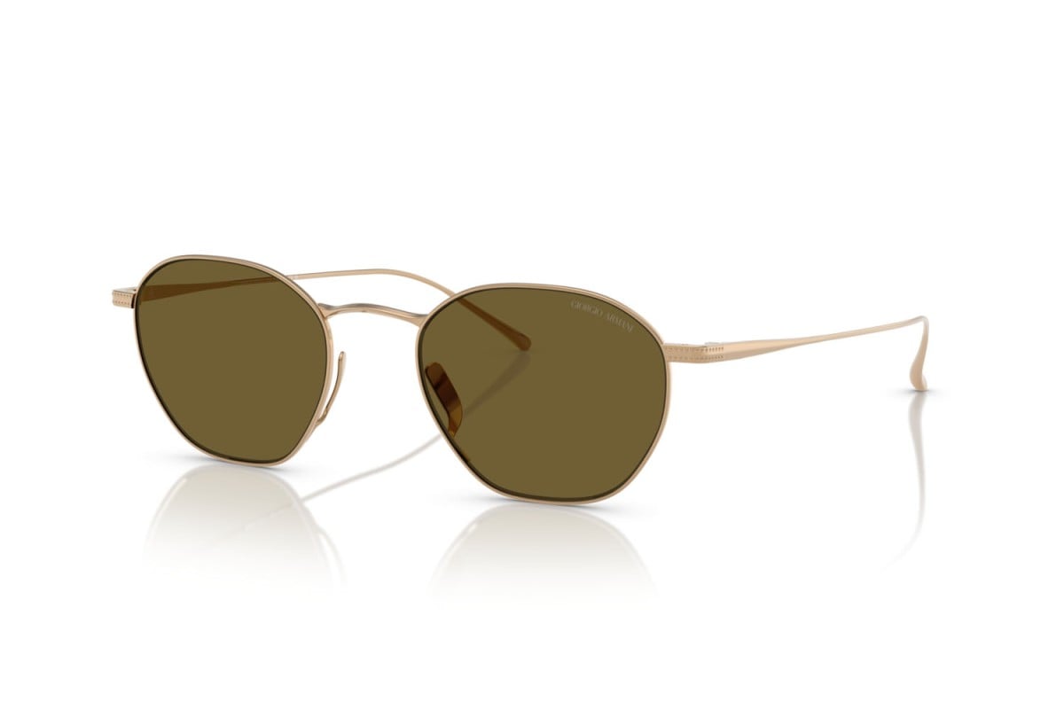 OCCHIALE DA SOLE UOMO | GIORGIO ARMANI AR 6160T - 338673 ORO ROSA - CALIBRO 51