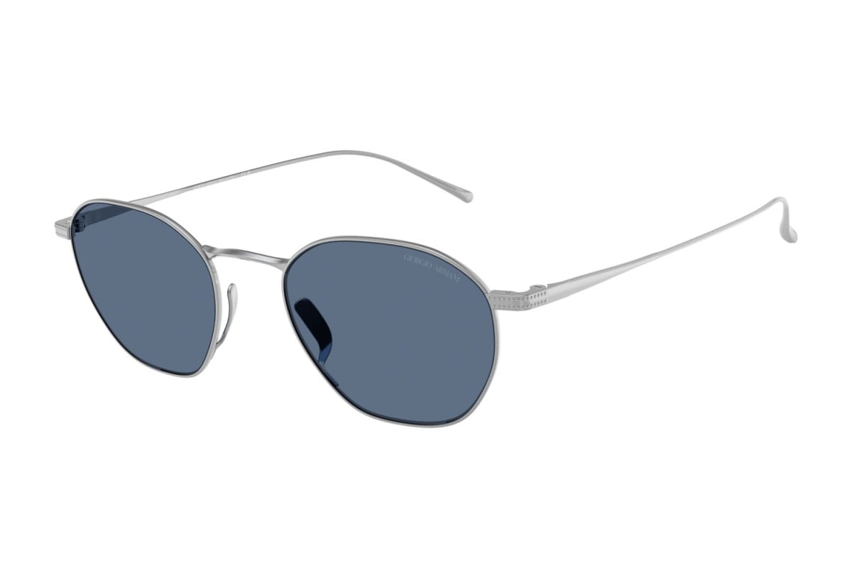 OCCHIALE DA SOLE UOMO | GIORGIO ARMANI AR 6160T - 338780 ARGENTO - CALIBRO 51