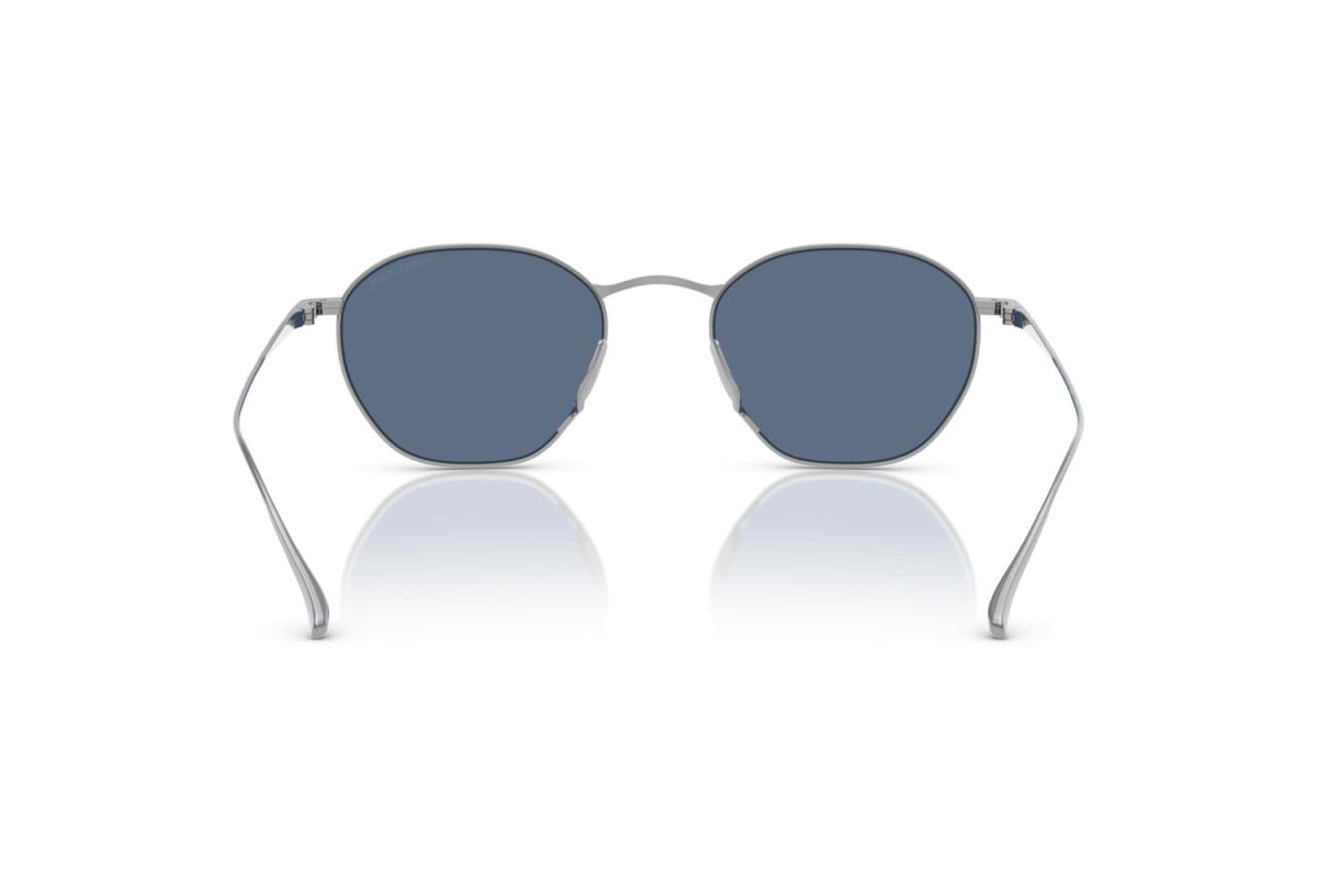 OCCHIALE DA SOLE UOMO | GIORGIO ARMANI AR 6160T - 338780 ARGENTO - CALIBRO 51