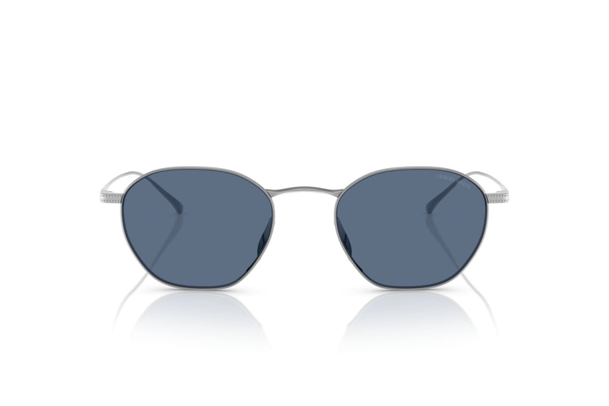 OCCHIALE DA SOLE UOMO | GIORGIO ARMANI AR 6160T - 338780 ARGENTO - CALIBRO 51
