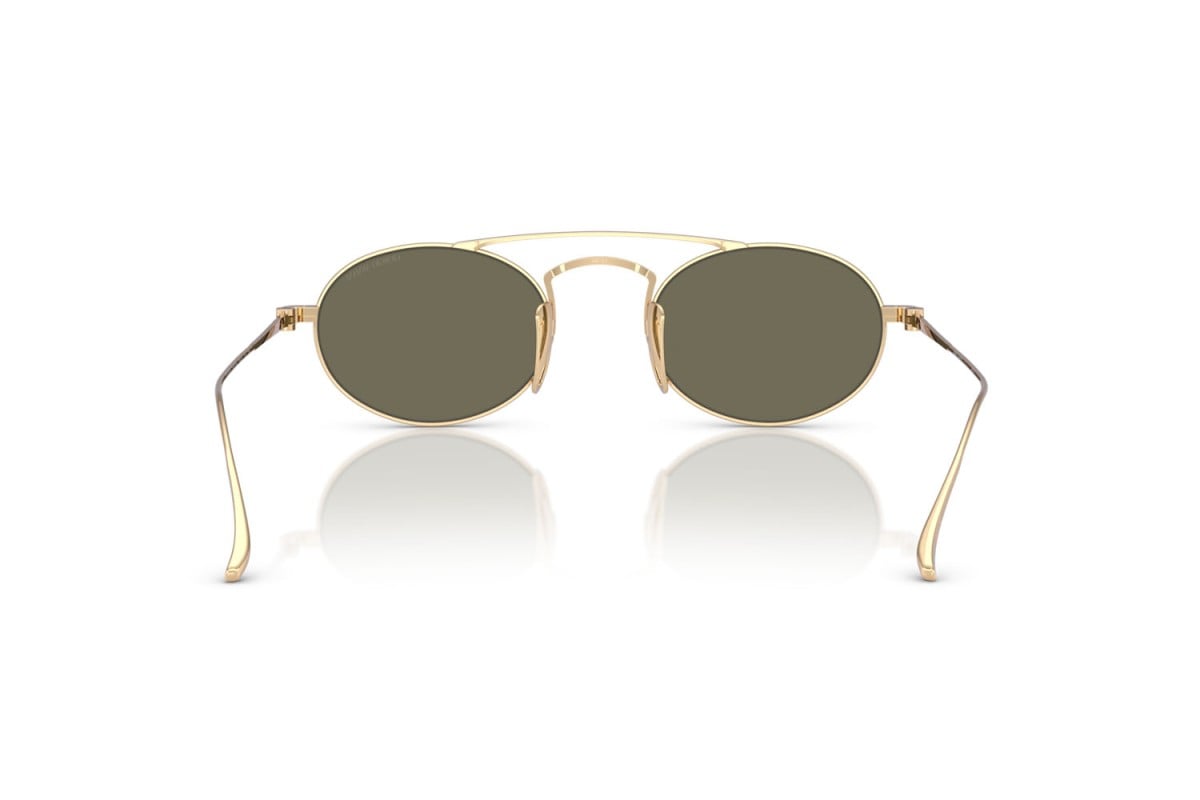 OCCHIALE DA SOLE UOMO | GIORGIO ARMANI AR 6161T - 30130W PLACCATO ORO PALLIDO - CALIBRO 49